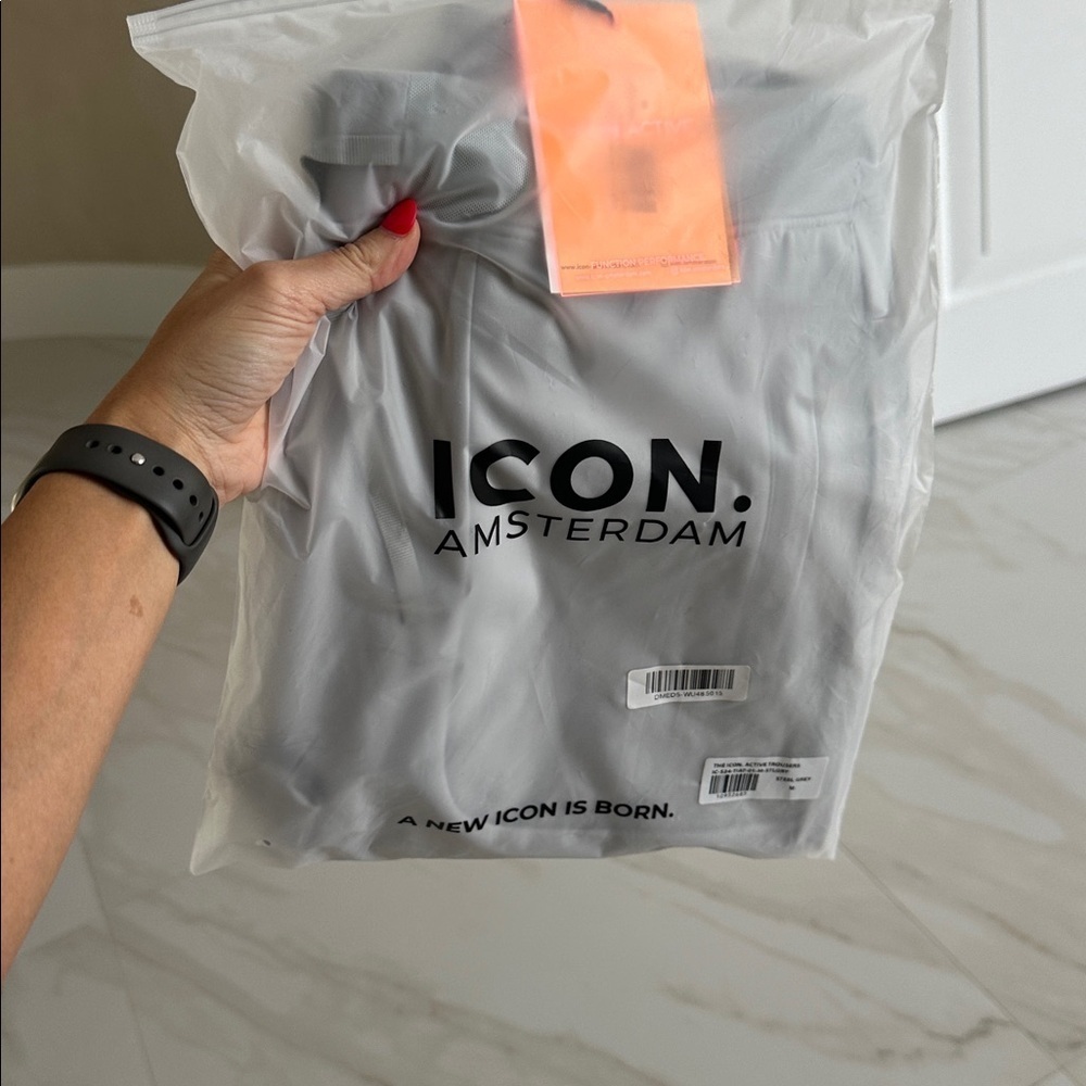 ICON Men's Light Gray Joggers M - Picture 6 of 6